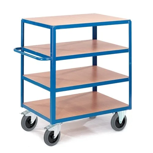 Rollcart Tischwagen 4 Ladefläche 1000x700