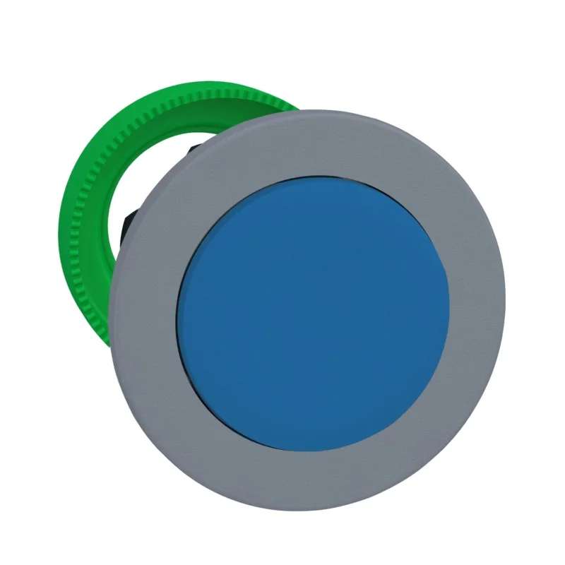 Schneider Electric - Frontelement für Drucktaster Drucktaster, Front ZB5FL6C0 blau, 30mm, in grau
