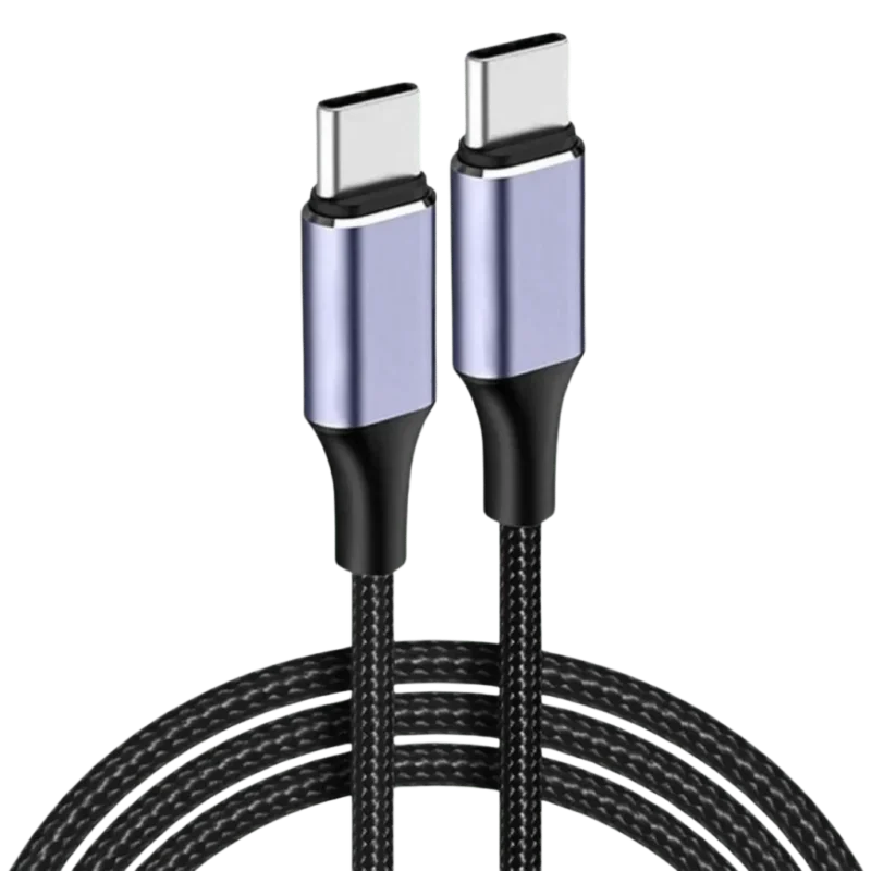 USB-C zu USB-C Schnellladekabel – 100W Leistungsstark und Langlebig