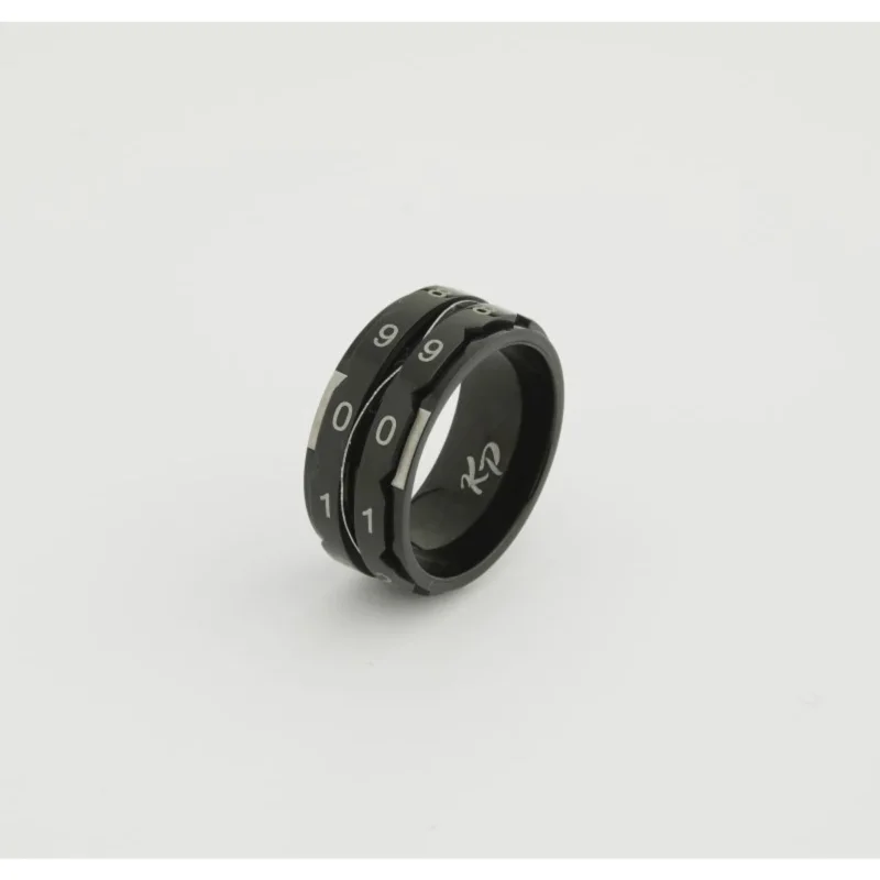 KnitPro Reihenzähler Ring Black Size Size 9 ( Innendurchmesser 19,0 mm) Black