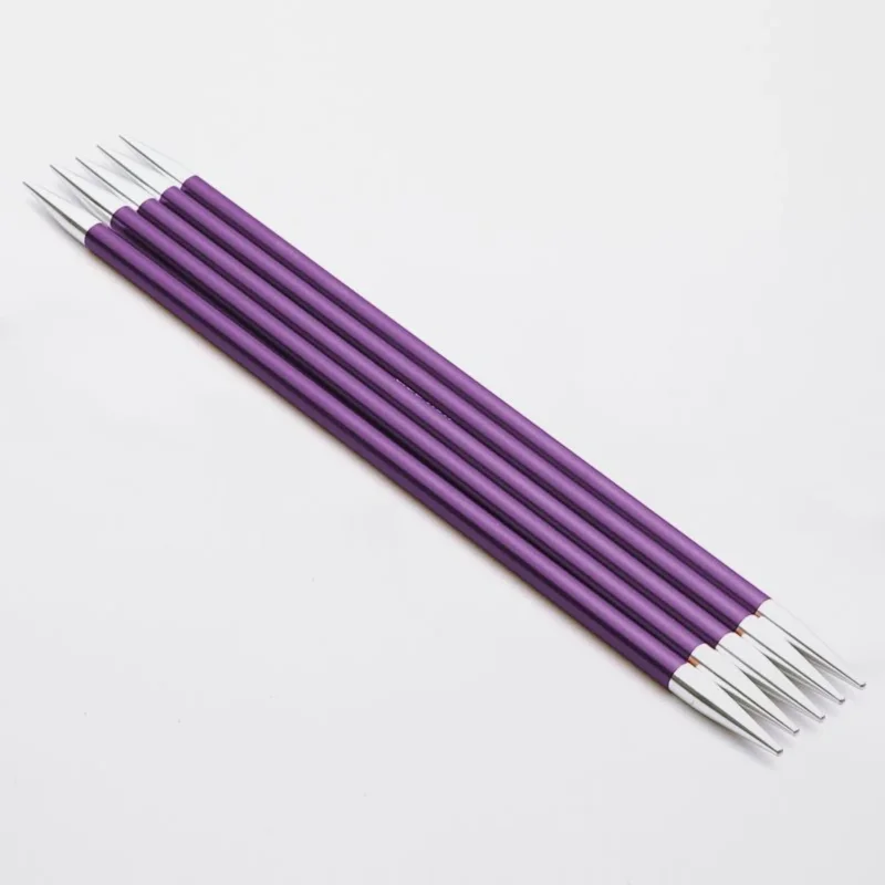KnitPro Nadelspiel ZING 4,50 mm 20 cm iolit 5 St