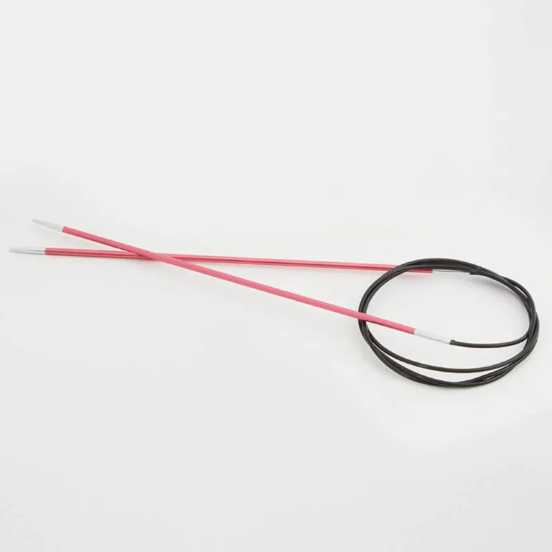 KnitPro Rundstricknadel ZING 2,00 mm 100 cm koralle