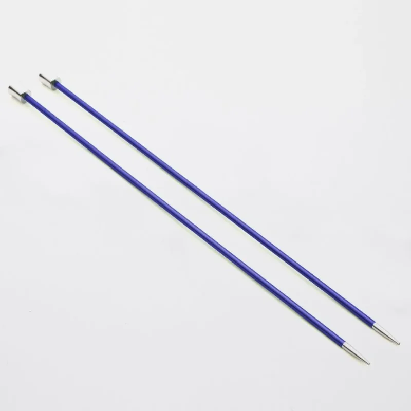KnitPro Jackenstricknadeln ZING 4,00 mm 30 cm saphir 1 Paar