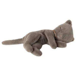 Small Schlafendes Stofftier, Grau von Maileg