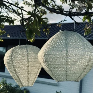 Lampe mit Solarzellen - Dusty Green