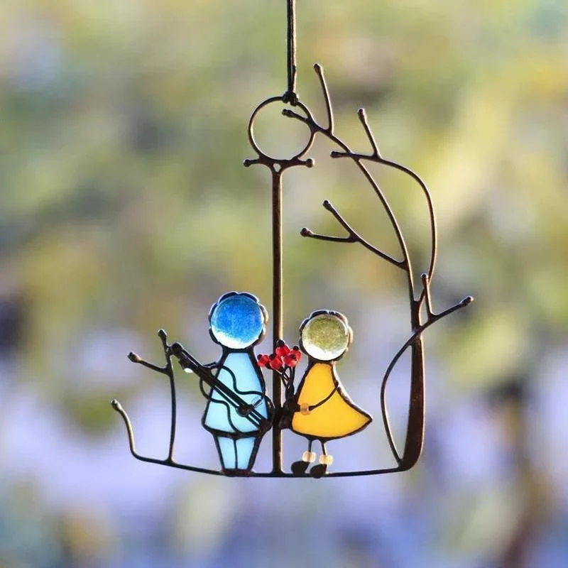 Buntglas Hängungen Sonnenfänger Kunst Dekoration Geschenk | Karnz