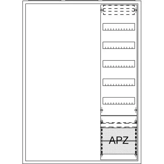 Striebel&John - Zähler-Komplettschrank Ausbauschrank AA37A2A APA37 2F1V5A2