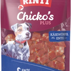 RINTI Chicko Käsewürfel mit Ente zoo-de
