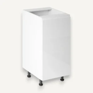 Unterschrank 40 cm - Aspen D40 P/L Weiß/Hochglanz - ROYAL24_MARKT