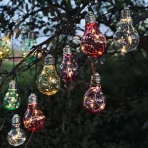 Lichterkette COLOR mit Solarzellen