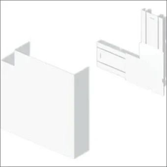 UNEX 93231-2 Bogen/Eckstueck Kabelrinne
