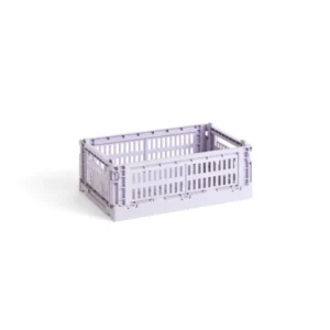 Colour crate S, lavender von HAY