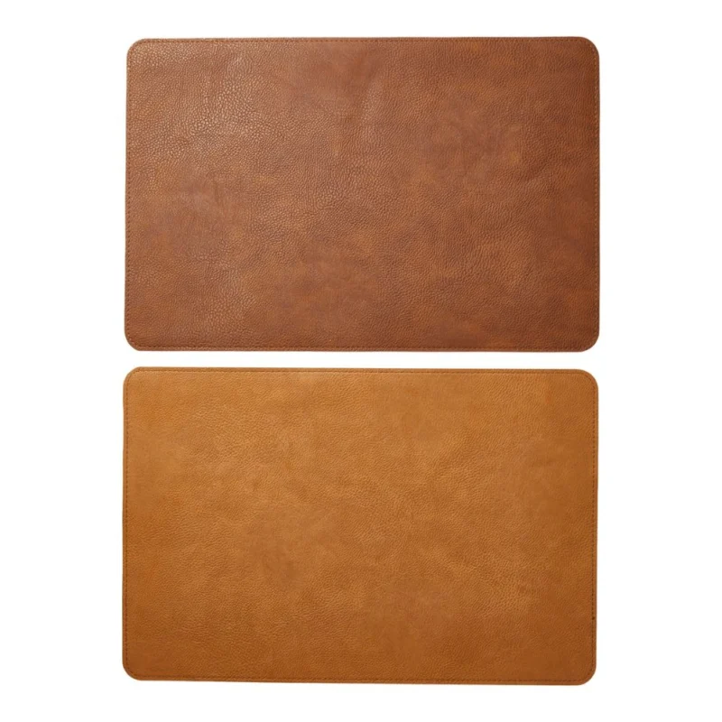 Platzset PU 30x45 cm cognac/natur