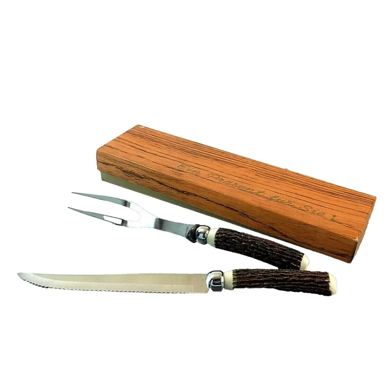 TRANCHIER Besteck Vorlegebesteck Wurstgabel Heber Messer