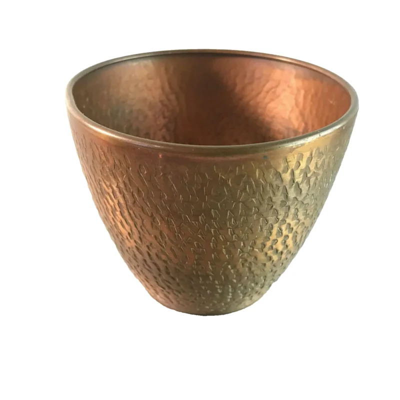 VINTAGE Vase Kupfer 8,2 cm 50er 60erMID CENTURY