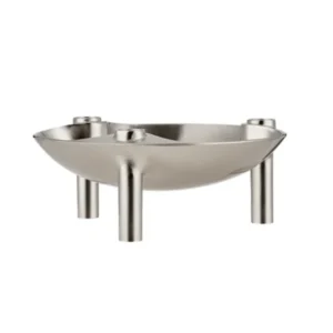 STOFF Nagel Schale, gebürstetes Chrom von STOFF Nagel