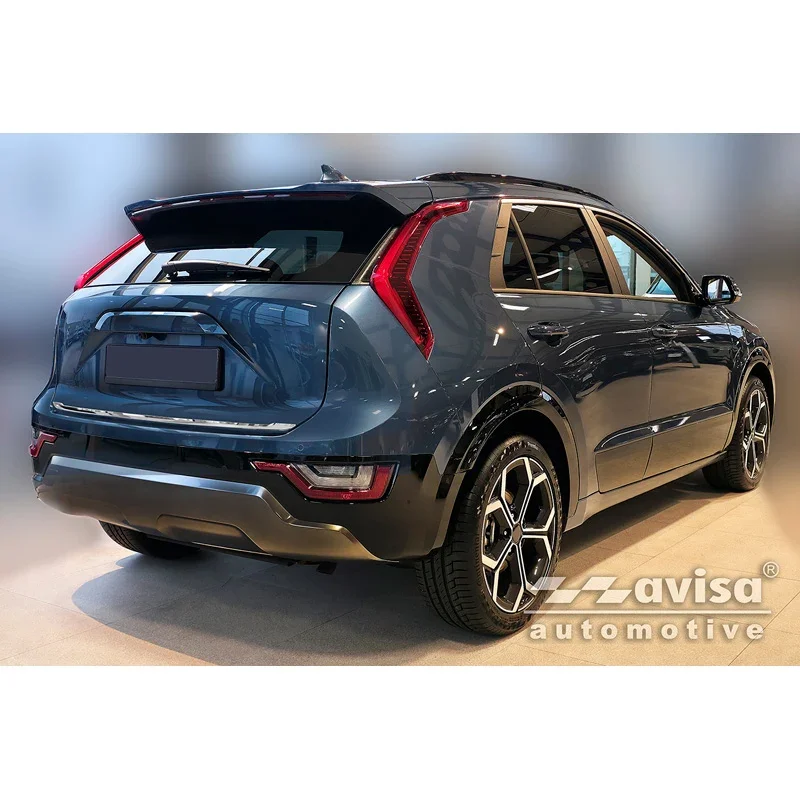 Avisa, Heckklappenverkleidung, Chrom-Edelstahl, passend für Kia Niro II (2022-)