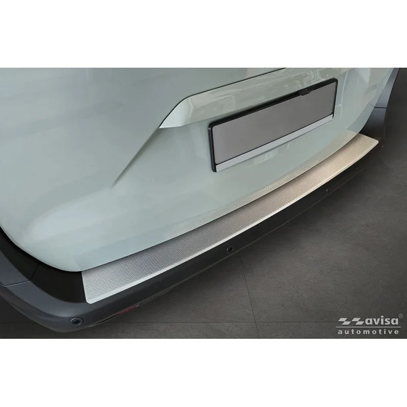 Avisa, Heckstoßstangenschutz, Edelstahl, passend für Ford Transit Courier II / Tourneo Courier II (2023-) - Silber