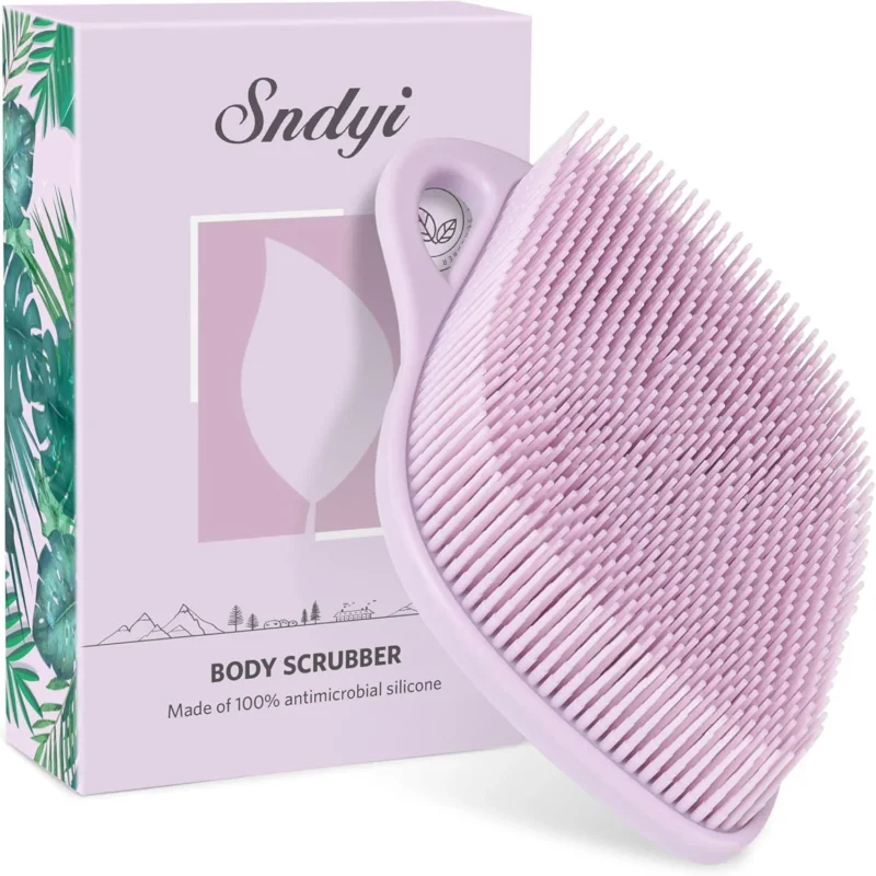 Silikon Body Scrubber Sanfte Duschbürste für empfindliche Haut