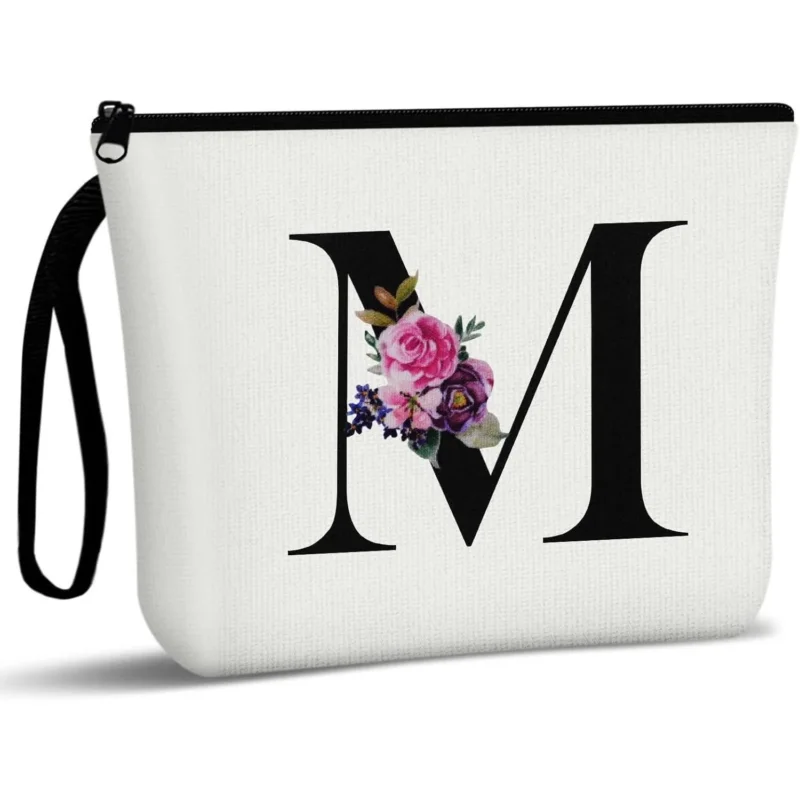 Groß Stylish Canvas Kosmetiktasche Damen, Regenbogenmuster