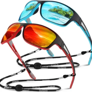 Sportliche Polarisierte Sonnenbrille UV400 Schutz Cat 3 CE