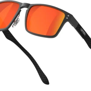 ATTCL Polarisierte Herren Sonnenbrille Rechteckig Metallrahmen