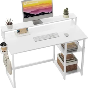 Moderner Schreibtisch mit Regal und