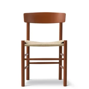 J39 Mogensen Stuhl, Heritage Red von Børge Mogensen