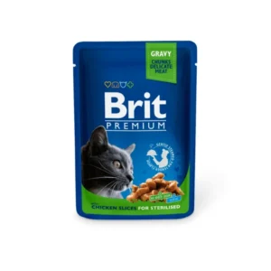 BRIT Premium Chicken Slices Sterilised 24 x 100 g