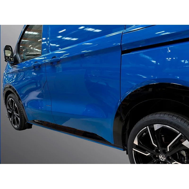 RGM, Karosserieleisten, Glanzschwarz, 5-teiliges Set, passt für Volkswagen Transporter T7 (2024-) & Ford Transit/Tourneo Custom (2023-), kurzer Radstand