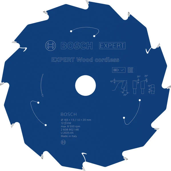 Produktbild von EXPERT Wood Kreissägeblatt, 165x20 mm, Z12