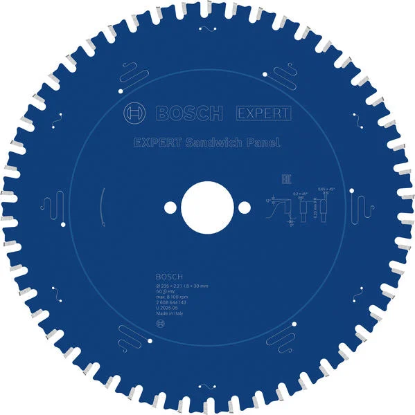 Produktbild von EXPERT Sandwich Panel Kreissägeblatt, 235x2,2/1,8x30 mm, Z50