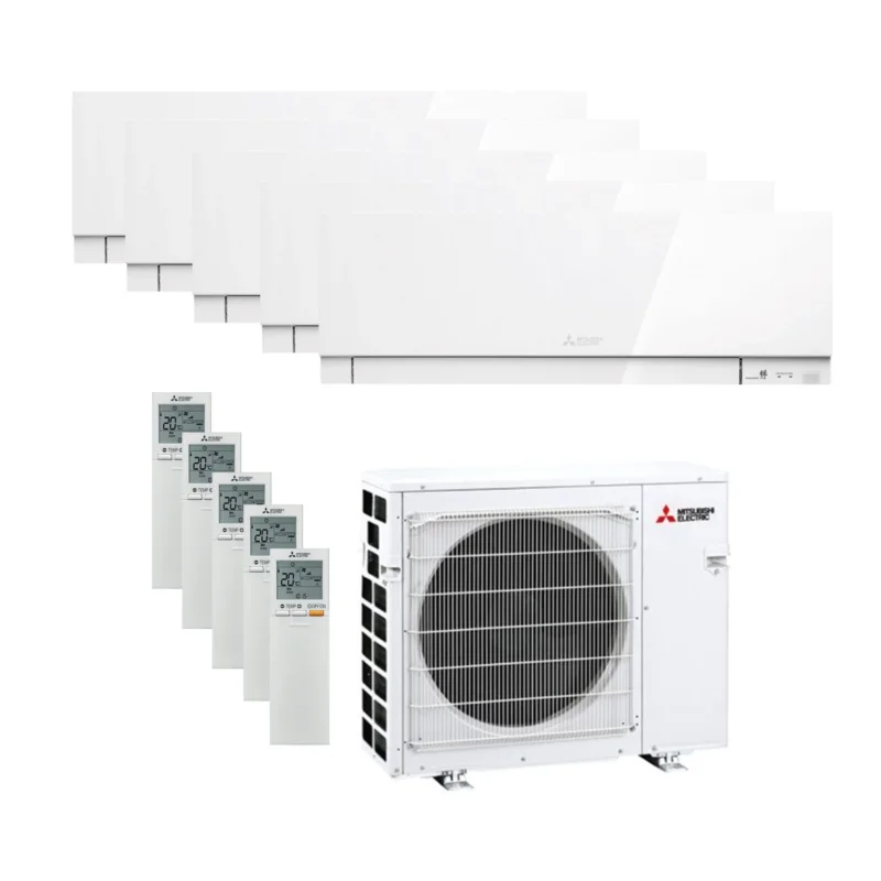 Mitsubishi Electric - Premium MSZ-EF Multisplit-Klimaanlage – 5 Inneneinheiten + 1 Außengerät