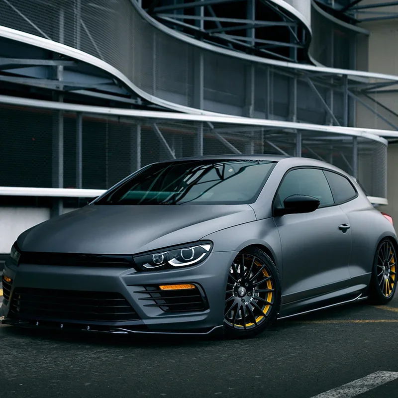 OneWay, komplettes Bodykit, Hochglanz Schwarz, passt für Volkswagen Scirocco R Facelift (2014-2017)