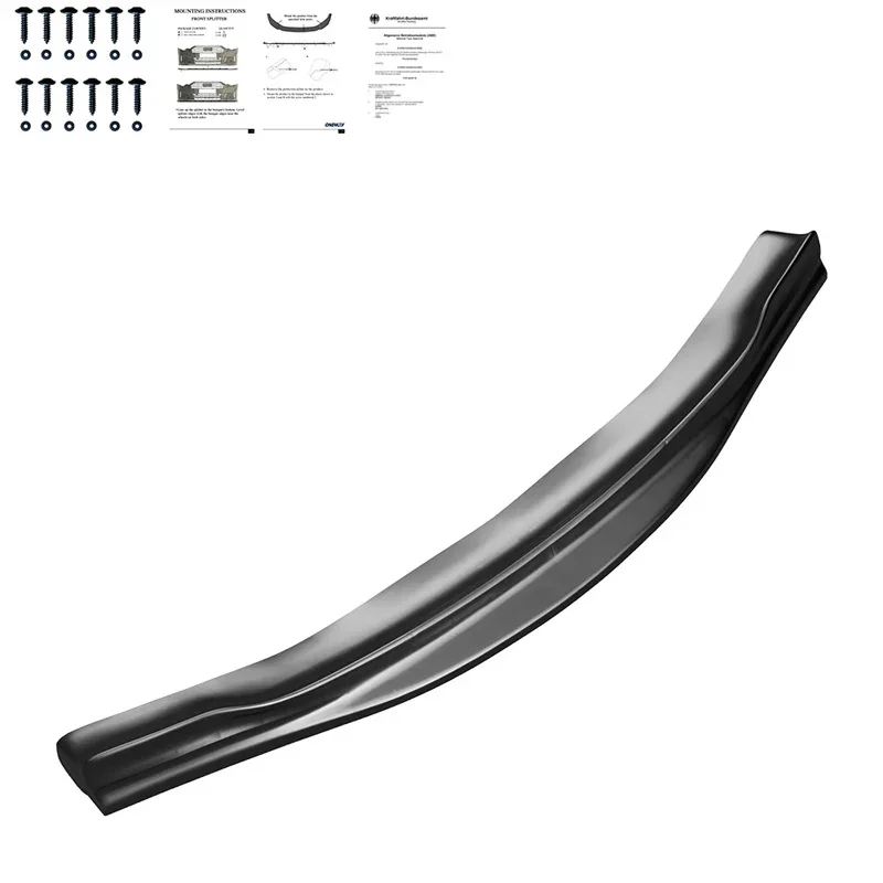 OneWay, Frontspoiler, Glanzschwarz, passt für BMW M5 F10/F11 (2011-2016), 100% fahrzeugspezifisch