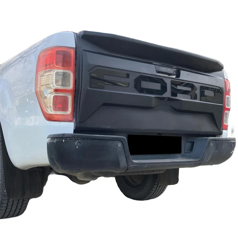 OneWay, Heckklappenabdeckung, Mattschwarz, Passend für Ford Ranger T6/T7/T8 (2012-2022)