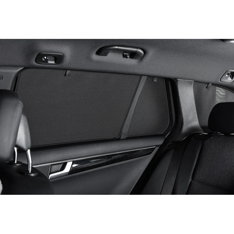 Car Shades, Satz passend für BMW X3 (G01) 2017- & iX3 (G08) 2020- (8-teilig), Textil, Schwarz
