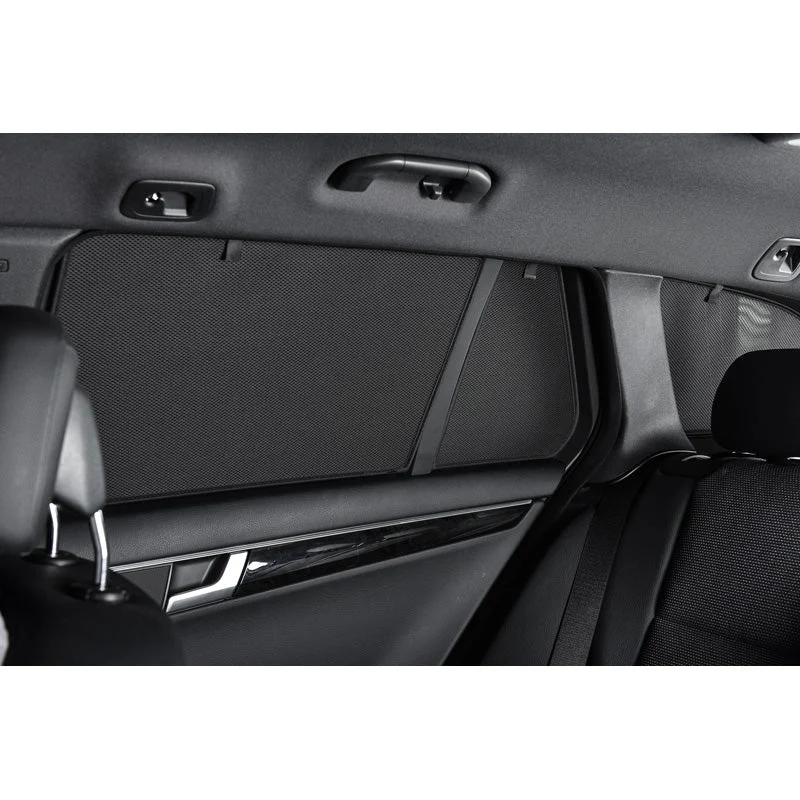 Car Shades, Satz passend für Toyota Auris 5 türer 2012-2018 (4-teilig), Textil, Schwarz