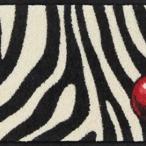 Fußabtreter klein 30x75 Cherry Cherry Zebra