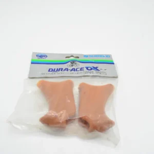 OVP Shimano Dura Ace Bremsgriff - Gummis / Hauben/ Überzieher / braun für Vintage Bremshebel NOS