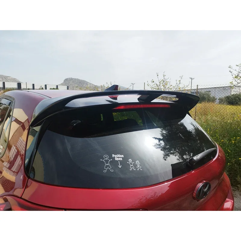 Motordrome, Dachspoiler, Polyurethan, passend für Hyundai i30 III Hatchback (PDE) (2016-), inkl. N-Line