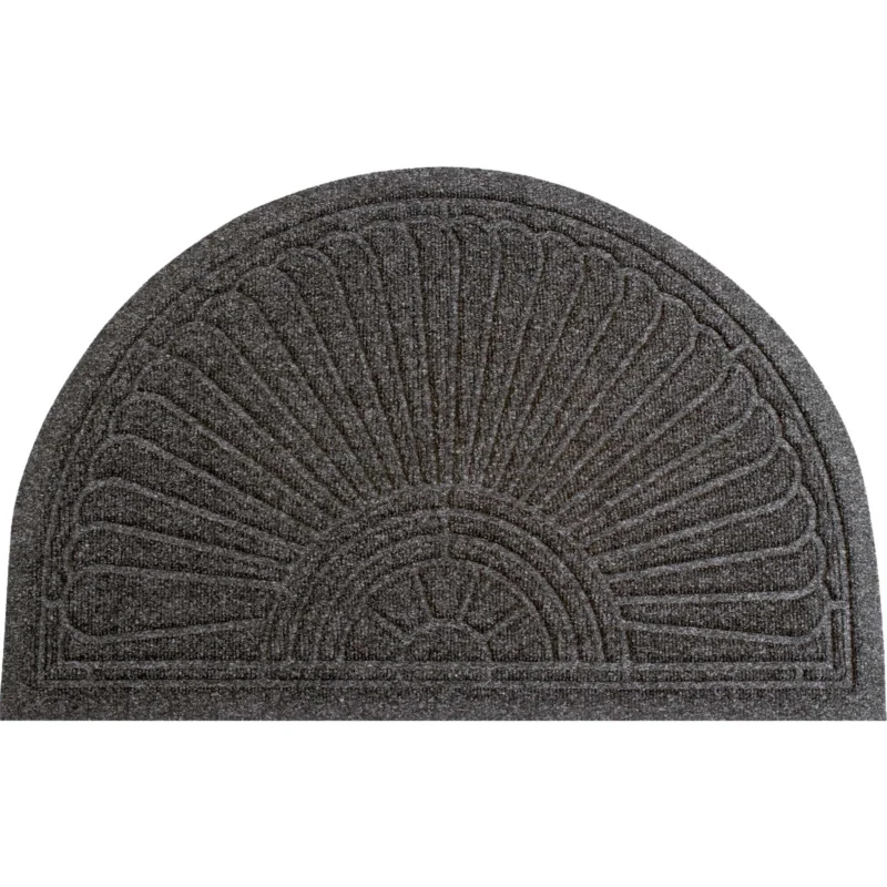 Fußmatte 55x85 Dune Halfmoon dark grey grau