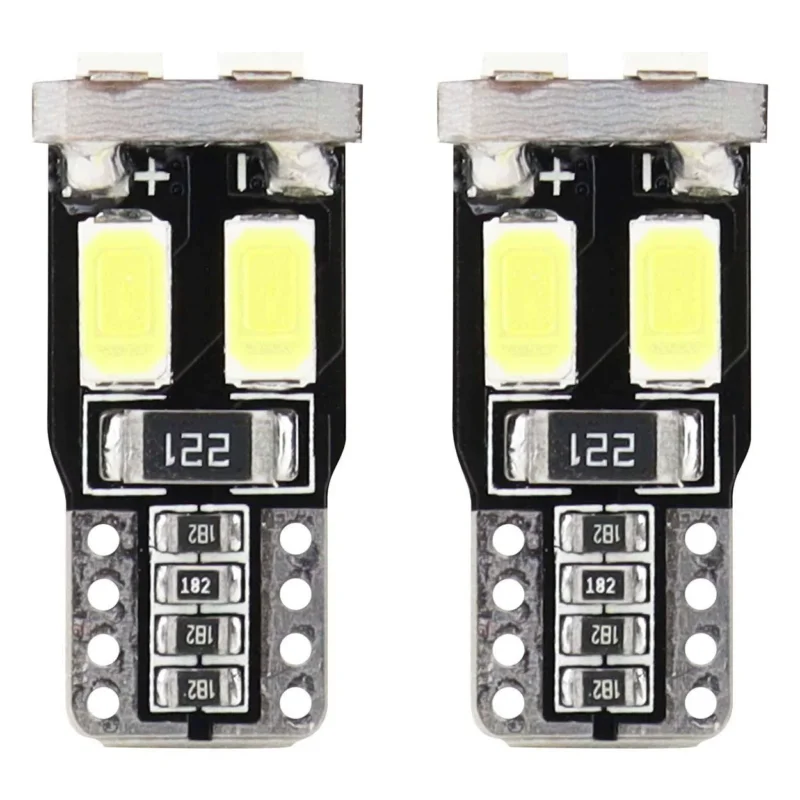 AMiO AMiO LED CANBUS Lamp 5600K 6SMD - 2 5730 T10 (W5W) Wit Helder AMiO 1