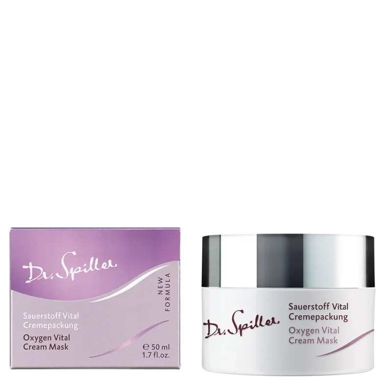 DR SPILLER Sauerstoff Vital Cremepackung Tiegel und Umverpackung , 50 ml