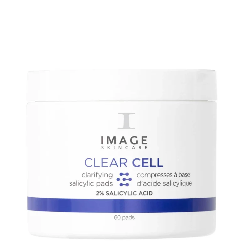 IMAGE SKINCARE CLEAR CELL Clarifying Salicylic Pads – Klärende Pads gegen Unreinheiten, 60Pads, Dose