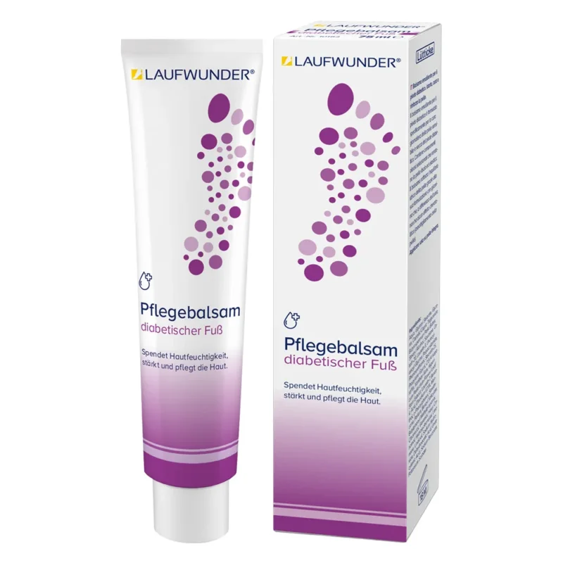 LAUFWUNDER Pflegebalsam für den diabetischen Fuß , 75ml, Tube und Umkarton
