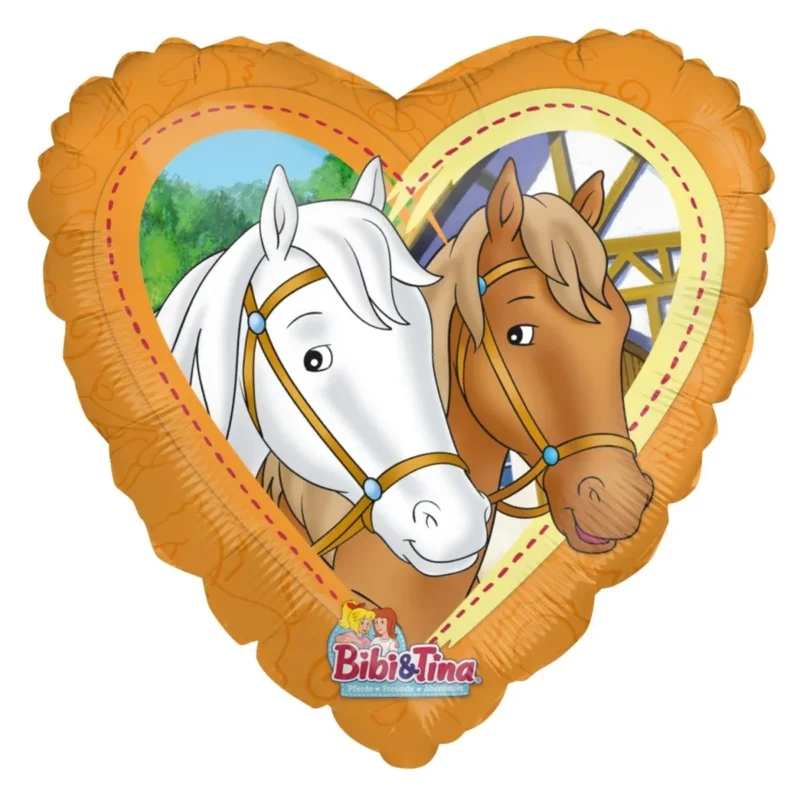 Bibi En Tina Helium Ballon Hart 45cm van VDV Benefit koop je bij Partywinkel