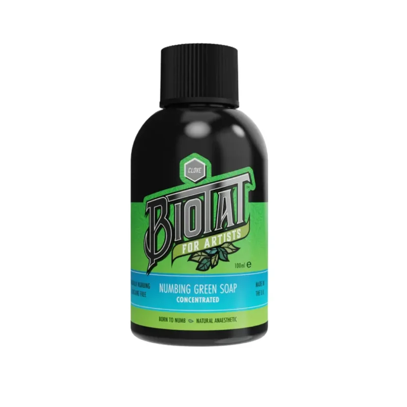 BioTat Betäubende Grüne Seife Konzentrat | Tattoo Green Soap | AS Tattoo Supply