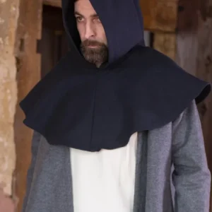 Gugel Capellus Baumwolle - Schwarz