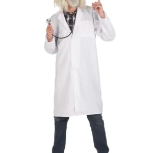 Doktor-Kittel Arzt-Kostüm für Herren Halloween weiss